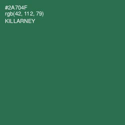 #2A704F - Killarney Color Image