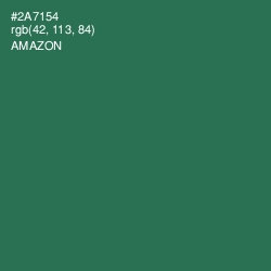 #2A7154 - Amazon Color Image