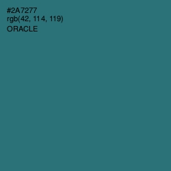 #2A7277 - Oracle Color Image