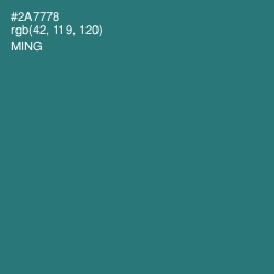 #2A7778 - Ming Color Image