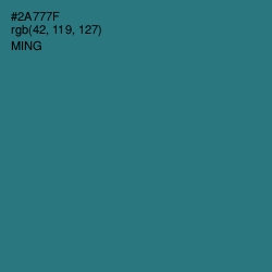 #2A777F - Ming Color Image