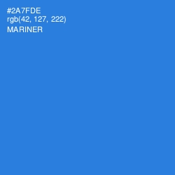 #2A7FDE - Mariner Color Image