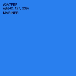 #2A7FEF - Mariner Color Image