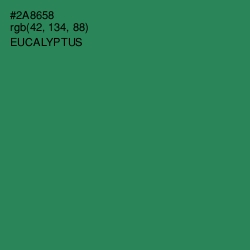 #2A8658 - Eucalyptus Color Image