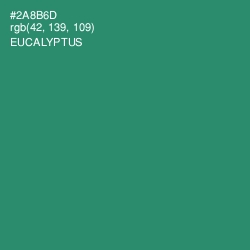 #2A8B6D - Eucalyptus Color Image