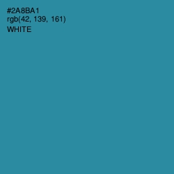 #2A8BA1 - Boston Blue Color Image