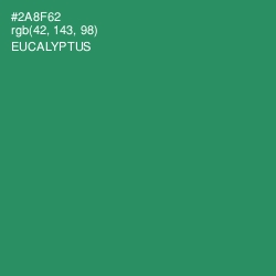 #2A8F62 - Eucalyptus Color Image