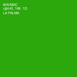 #2AA80C - La Palma Color Image