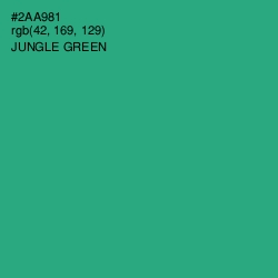 #2AA981 - Jungle Green Color Image