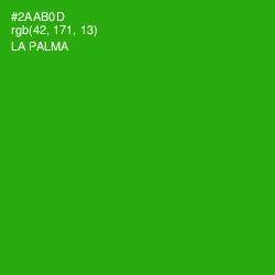 #2AAB0D - La Palma Color Image