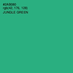 #2AB080 - Jungle Green Color Image