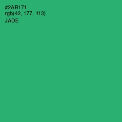 #2AB171 - Jade Color Image