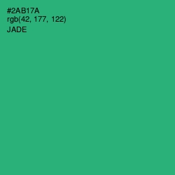 #2AB17A - Jade Color Image
