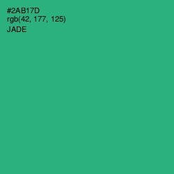#2AB17D - Jade Color Image