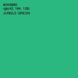 #2AB880 - Jungle Green Color Image