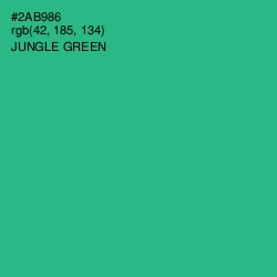 #2AB986 - Jungle Green Color Image