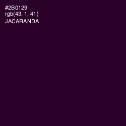 #2B0129 - Jacaranda Color Image