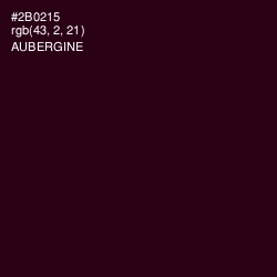 #2B0215 - Aubergine Color Image