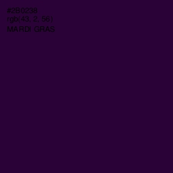 #2B0238 - Mardi Gras Color Image