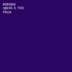#2B0564 - Paua Color Image
