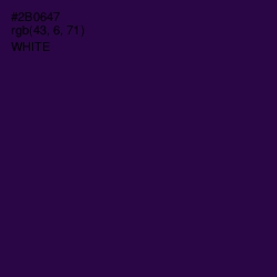 #2B0647 - Violet Color Image