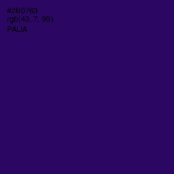 #2B0763 - Paua Color Image