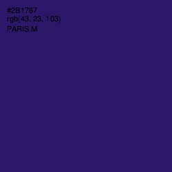 #2B1767 - Paris M Color Image