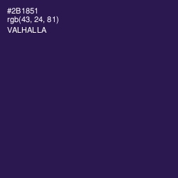 #2B1851 - Valhalla Color Image