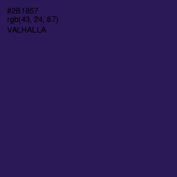 #2B1857 - Valhalla Color Image