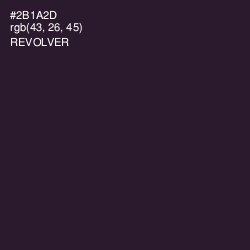 #2B1A2D - Revolver Color Image