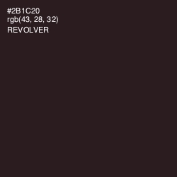 #2B1C20 - Revolver Color Image