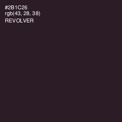 #2B1C26 - Revolver Color Image