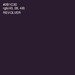 #2B1C30 - Revolver Color Image