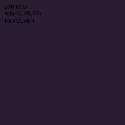 #2B1C32 - Revolver Color Image