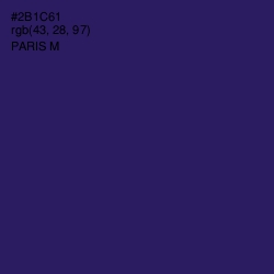 #2B1C61 - Paris M Color Image