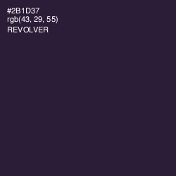 #2B1D37 - Revolver Color Image