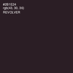 #2B1E24 - Revolver Color Image