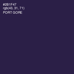 #2B1F47 - Port Gore Color Image