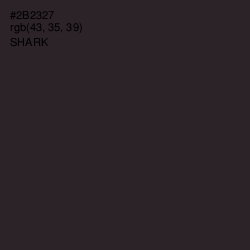 #2B2327 - Shark Color Image