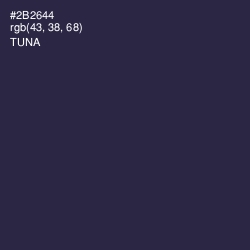 #2B2644 - Tuna Color Image