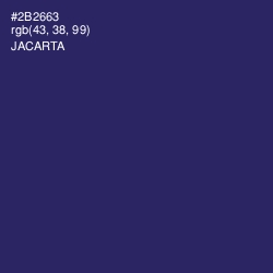 #2B2663 - Jacarta Color Image
