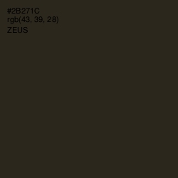 #2B271C - Zeus Color Image