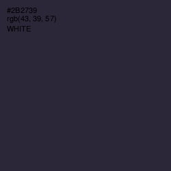 #2B2739 - Charade Color Image