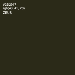 #2B2917 - Zeus Color Image