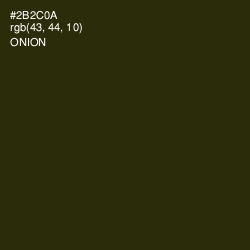 #2B2C0A - Onion Color Image