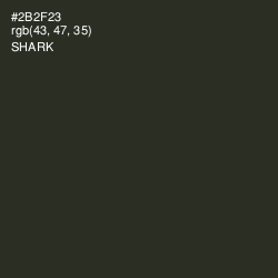 #2B2F23 - Shark Color Image