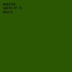 #2B5703 - Green House Color Image