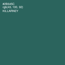 #2B645C - Killarney Color Image