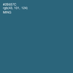 #2B657C - Ming Color Image