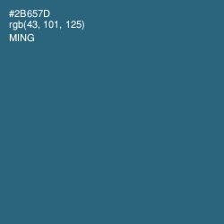 #2B657D - Ming Color Image